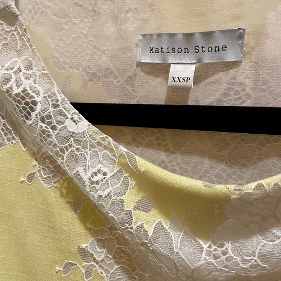 Yellow lace blouse - Picture 4 of 6
